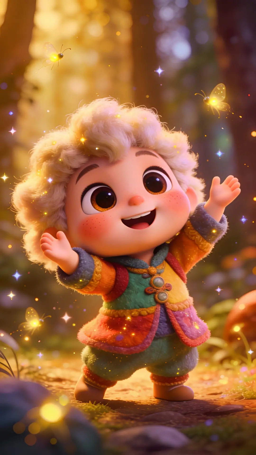 pixar style character