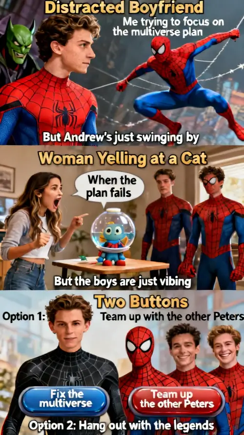 spiderman no way home meme