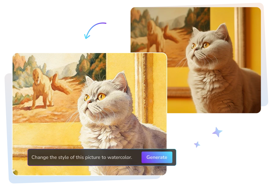 make photo watercolor