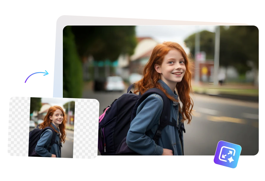 avclabs ai portrait to landscape