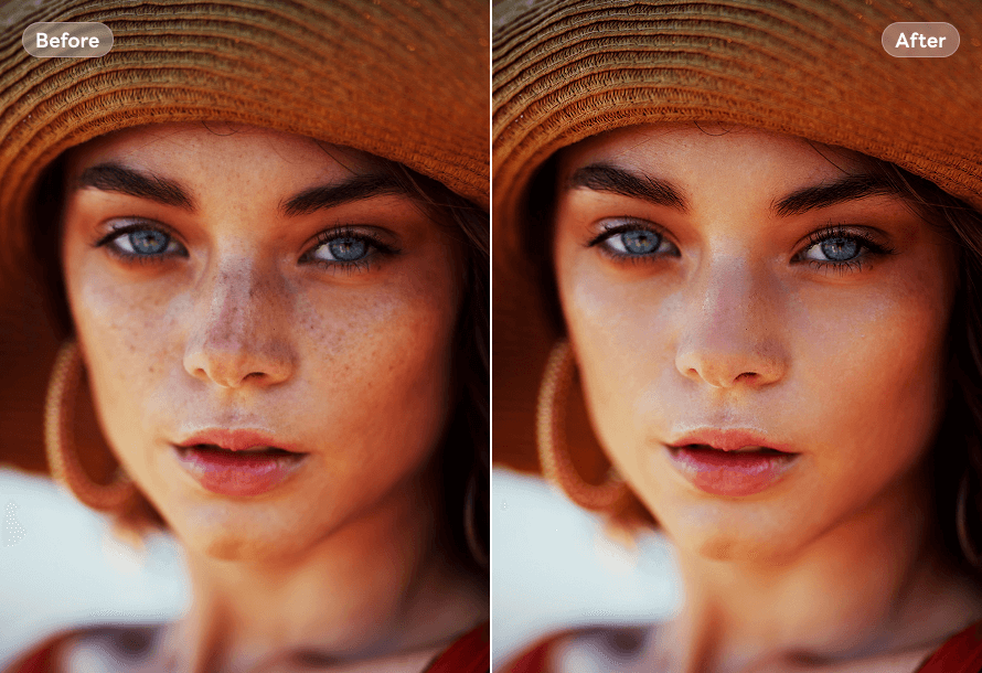 AVCLabs free online photo retouching