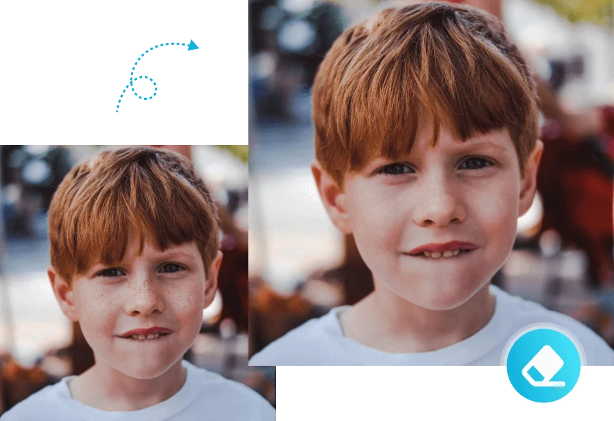 retouch face picture online with AVCLabs photo retoucher