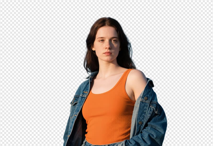 make image transparent using AVCLabs online transparent image generator