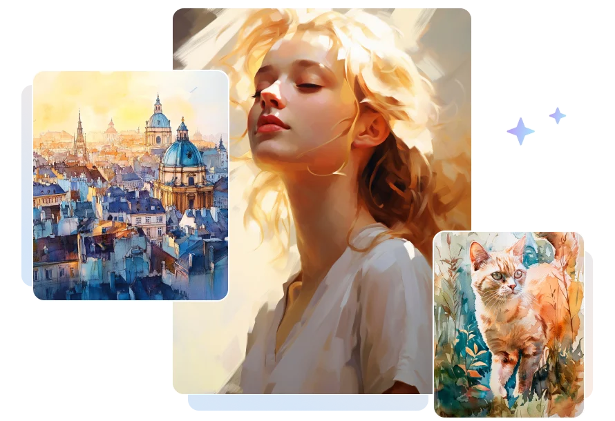 avclabs online free watercolor from photo generator