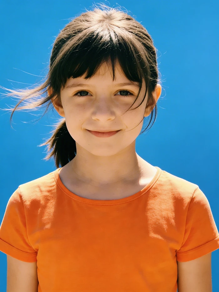 gemini ai hairstyle prompt kids ponytail