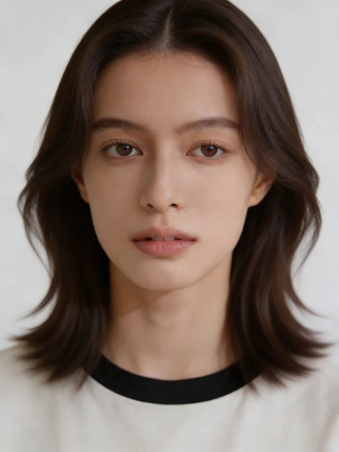 gemini hairstyle prompt ai medium soft layered flow