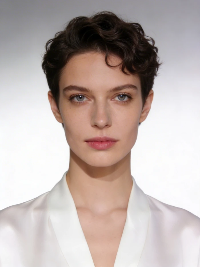 gemini hairstyle prompt ai short wavy texture