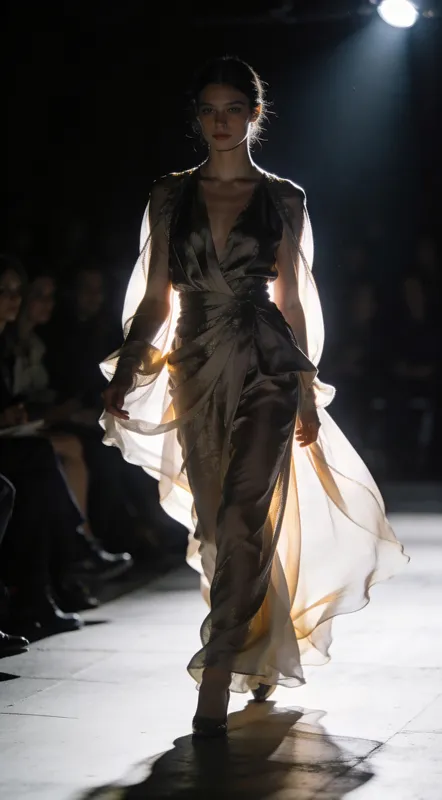 ChatGPT Photo Prompt - Fashion #4 Runway Spotlight Moment