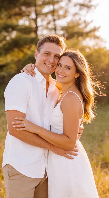 ChatGPT Photo Prompt - Love #1 Golden Hour Couple