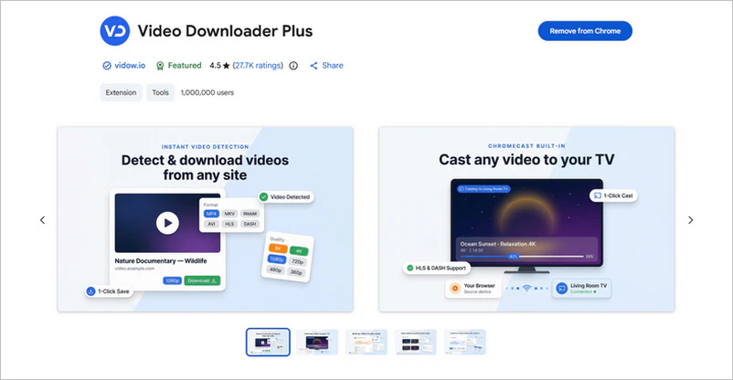 browser extension alternative to 4k video downloader
