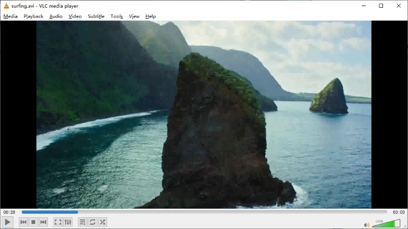 avi video player vlc