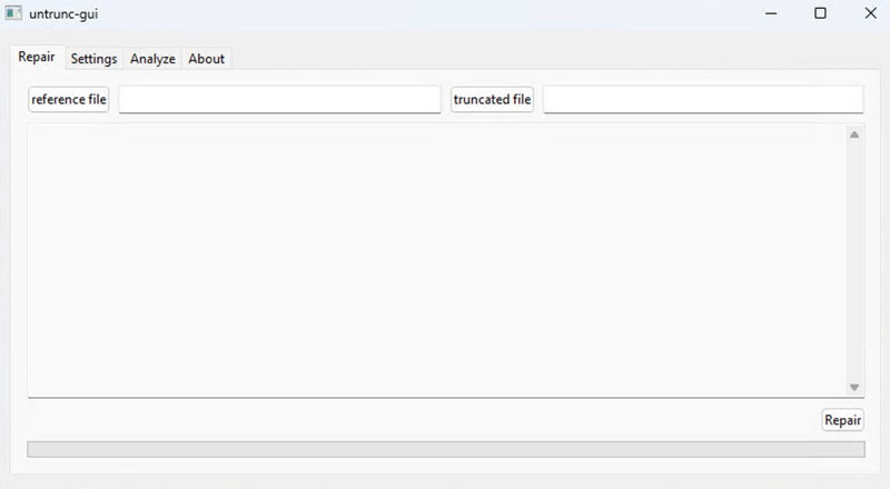 how to fix pixelated video using untrunc