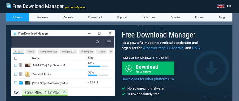 free download manager 9xbuddy alternative