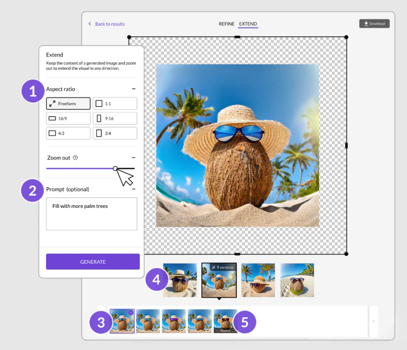 getty ai landscape generator