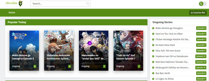 kissanime 9anime Alternatives