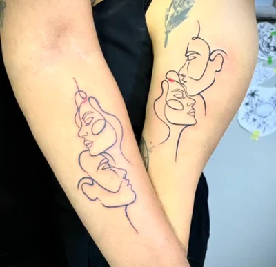 married couple tattoos