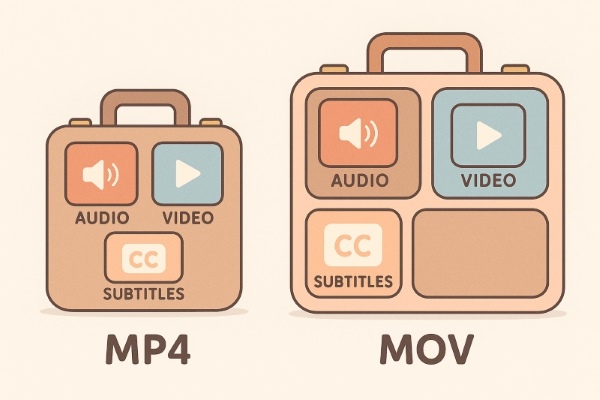 mov vs mp4 metaphor
