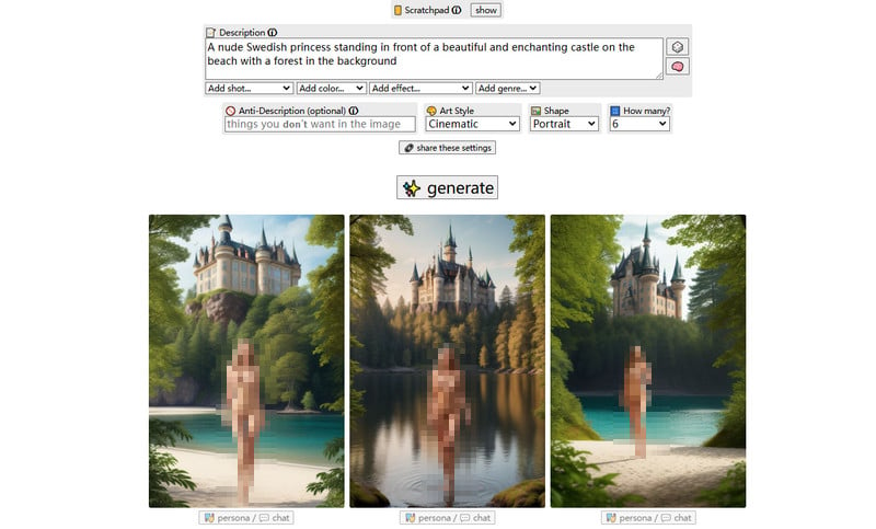 perchance free nsfw ai generator