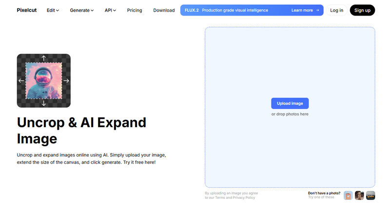 pixelcut image extender
