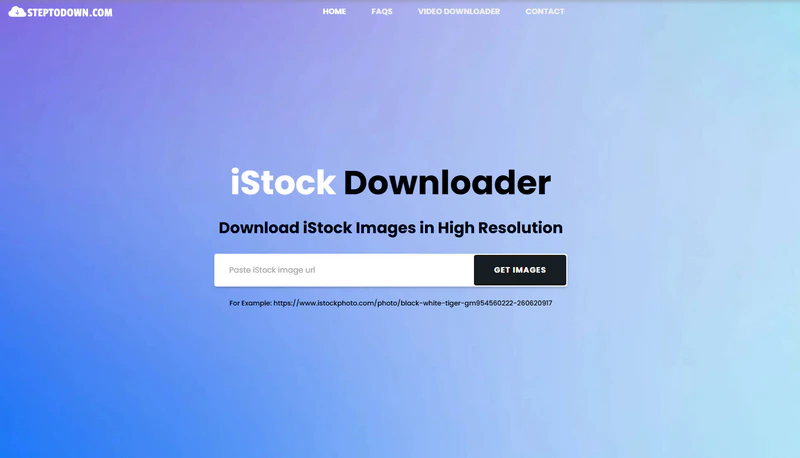 download istock image without watermark with steptodown