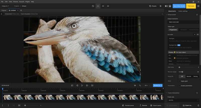 topaz ai video enhancer