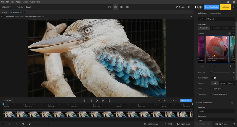 topaz video enhancer
