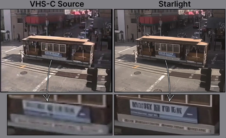 topaz starlight ai enhancement model