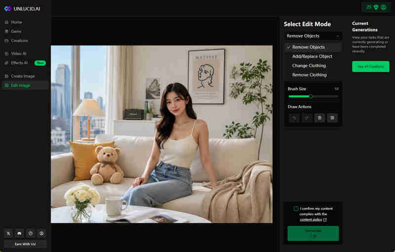 unlucid ai review image editing