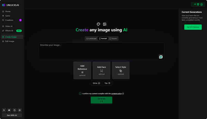 unlucid ai image generator uncensored