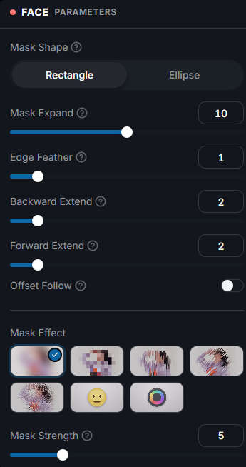 select blur type
