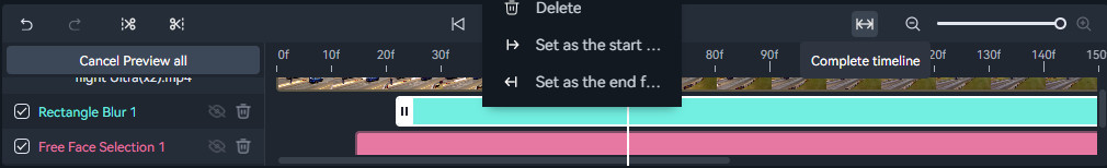 real time preview to edit long video projects