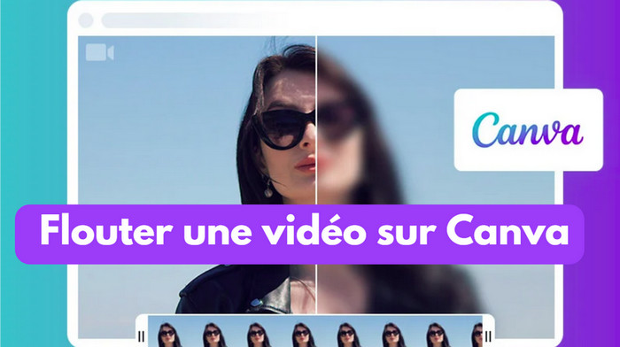 flouter une vidéo sur Canva